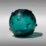 A Bugne vase, model 4116 by Carlo Scarpa, c. 1936, iridized corroso glass, sold Mar 2023