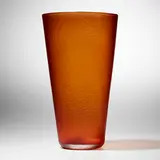 Battuto vase, model 4810 by Carlo Scarpa, c. 1950, wheel-carved glass, sold Mar 2023