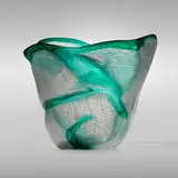 Rare Merletto vase by Archimede Seguso, c. 1953, internally decorated glass, sold Mar 2023
