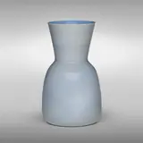 Alba vase, model 3619 by Tomaso Buzzi, c. 1933, incamiciato glass with gold leaf, sold Mar 2023