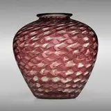 Vetro Incolore vase by Ercole Barovier, c. 1927, internally decorated glass, sold Mar 2023