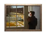 Spring Air" - 1997 by Luding Meng, oil on linen, sold Oct 2025