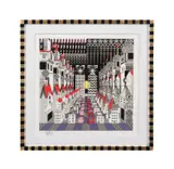 La Nariz de Cleopatra by Pedro Friedeberg, serigraph on paper, sold Oct 2025