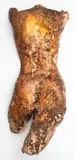 Untitled by Carole Feuerman, bronze sculpture of a nude woman's back, sold Oct 2023