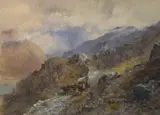 A highland mountain scene with cattle by Grace H. Hastie, oil, offered Oct 2026