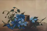 A study of a vase and flowers by C Whittaker, oil, offered Oct 2026