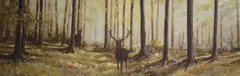 Print by B Simms, oil, offered Oct 2026