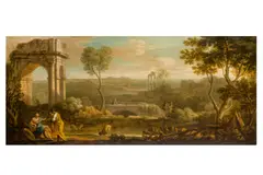 Untitled by William Oram, oil on canvas, offered Jan 2025
