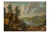 Untitled by Jan Griffier I, oil on panel, offered Jan 2025