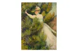 Untitled by Edmund Charles Tarbell, 1893, oil on canvas, offered Jan 2025