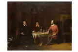 Untitled by John Cawse, oil on canvas, offered Jan 2025