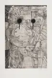 Untitled by Jasper Johns, pencil, sold Jul 2024
