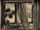 Late Afternoon in the Museum of Modern Art by Howard Hodgkin, etching, sold Jul 2024
