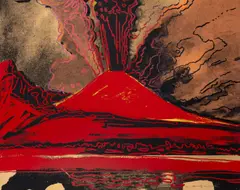 Vesuvius by Andy Warhol, Screenprint in colours, sold Jul 2024