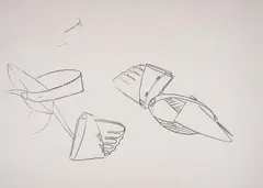 Sandal by Andy Warhol, screenprint, offered Jul 2024
