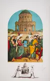 Le Marriage La De Vierge by Salvador Dalí, Lithograph printed in colours, sold Jul 2024