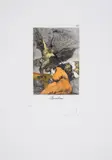 Querubines by Salvador Dalí, Drypoint on heliogravure with pochoir, sold Jul 2024