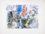 Régates aux papillons by Raoul Dufy, Lithograph printed in colours, offered Jul 2024