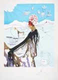 The Earth Goddess ou Le Restauranteur by Salvador Dalí, Lithograph printed in colours, sold Jul 2024