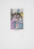 Ternera rosa by Salvador Dalí, Drypoint on heliogravure with pochoir, sold Jul 2024
