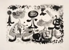 Untitled by Joan Miró, Lithograph, sold Jul 2024