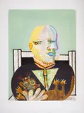 After by Pablo Picasso, pencil, sold Jul 2024