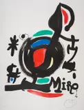 Joan Miró y Cataluna and Les Essencies de la Terra Exhibition Poster by Joan Miró, pencil, sold Jul 2024