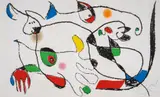 Adonides by Joan Miró, pencil, offered Jul 2024
