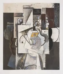 After by Pablo Picasso, pencil, sold Jul 2024