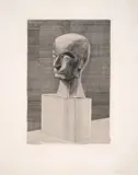 Baudelaire (au Socle) (Ginestet & Pouillon 290iii)Etching, 1920 by Jacques Villon, Etching, sold Jul 2024