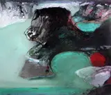 Lagoon by Kenneth Draper, pastel on paper, sold Jul 2024