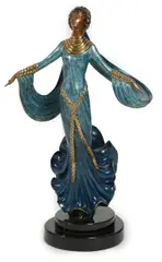 Ecstasy by Romain de Tirtoff Erte, 1989, bronze, sold Jul 2024
