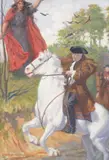 Ride your ways, Laird of Ellangowen by Simon Harmon Vedder, oil on canvas, offered Jul 2024