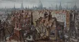 Great Expectations by C. Walter Hodges, ink and watercolour, sold Jul 2024