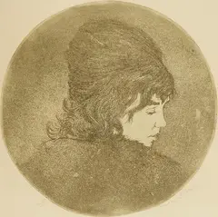 Diana by Michael Blaker, etching, offered Jul 2024