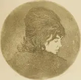 Diana by Michael Blaker, etching, offered Jul 2024