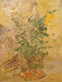 Impasto by Jean-Roger Lafitte, oil on board, offered Jul 2024