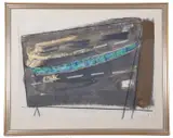 Study for Herouville by Will Alsop, mixed media, sold Oct 2024