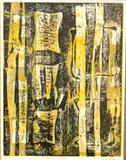 Seven Fourteen by Yvonne Duke, screenprint, sold Oct 2024