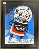 Moe by Jay Vollmar, screenprint, sold Oct 2024