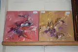 Number 217 and 218 Huile by Frederic Merville, oil, sold Oct 2024