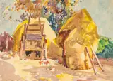 Believed Port Eynon by Will Evans, watercolour, offered Apr 2025