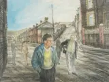A Clear Dream Awarded in the Dark Night by David Carpanini, watercolour & pencil, sold Apr 2025