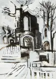 Untitled by Gwilym Prichard, watercolour, sold Apr 2025