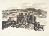 Limited edition by Kyffin Williams, print, sold Apr 2025