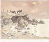 Limited edition by Kyffin Williams, lithograph, sold Apr 2025