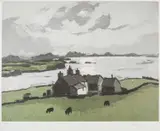 Limited edition by Kyffin Williams, lithograph, sold Apr 2025
