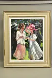 Royal ascot ladies day ii by Sherree Valentine Daines, print, sold Jun 2022