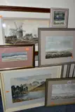 comprising Edwin Grieg Hall 'Blea Tarn', signed bottom left, by Th Century Paintings And Prints, 1967, watercolour on paper, sold Jun 2022