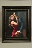 Tango en san telmo iii by Fabian Perez, print, sold May 2022